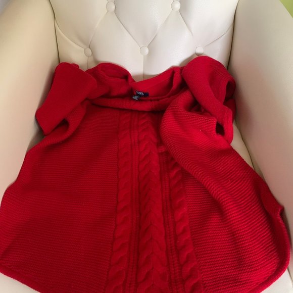 Chaps, Sweater, red, size Large. - Picture 5 of 8